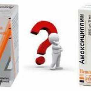 Ce este mai bine să luați - amoxiclav sau amoxicilină?