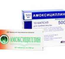 Amoxicilină antibiotică. Ce ajută, instrucțiuni de utilizare