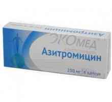 Azitromicină antibiotică: instrucțiuni de utilizare, cost