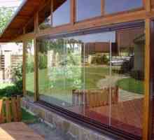 Cum de a glaza veranda - tipuri de geamuri și costul lor