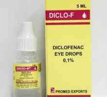 Diclof (picături pentru ochi): instrucțiuni de utilizare și preț