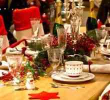 Idei pentru decorarea mesei de Anul Nou pentru sărbătorirea Anului Nou
