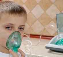 Inhalarea nasului cu ajutorul unui nebulizator la un copil