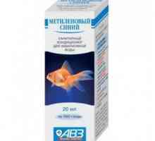 Instrucțiuni pentru utilizarea albastru de metilen în acvariu