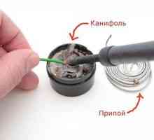 Cum să utilizați în mod corespunzător un fier de lipit cu colofoniu: aflați cum să lipiți