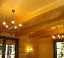Cum să faci un tavan într-o casă de lemn cu mâinile tale?