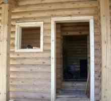 Cum se instalează ușile într-o casă din lemn