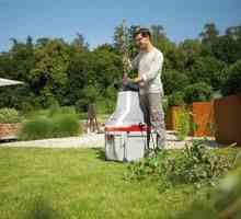 Cum de a alege un tocător de grădină pentru iarbă și ramuri