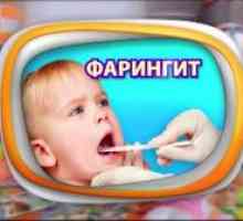 Simptomele Komarovsky și tratamentul faringitei la un copil