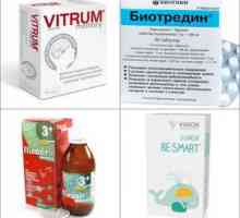 Complexe de vitamine de grup în: preparate pentru copii și adulți