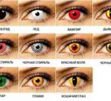 Lenses nebun: lentile de carnaval pentru ochi