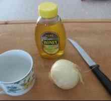 Ceapa de ceapa cu miere sau zahar din tuse