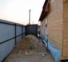 Câți metri ar trebui să mutați baia din gard?