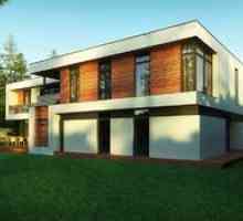 Caracteristicile proiectelor de case cu acoperiș plat