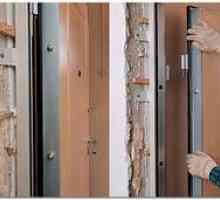 Corectați instalarea unei uși metalice cu mâinile proprii