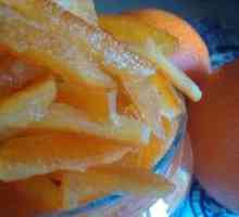 Retete de fructe confiate din coaja de portocale la domiciliu