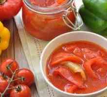 Retete de tomate marinate pentru iarna cu piper bulgar