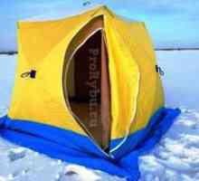 Pescuitul în cort în timpul iernii: alegerea unui adăpost de pescuit de iarnă
