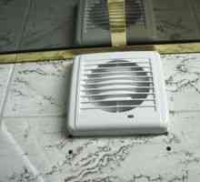 Ventilatoare pentru extragerea în baie - selecție și instalare de ventilație