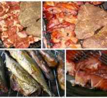 Tipuri de magazin de fumat pentru carne și pește: fumat la cald și rece