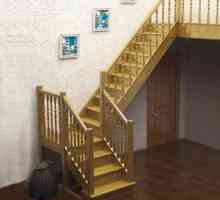 Tipuri de scări interstorei într-o casă privată și dimensiunile acestora