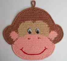 Knit tijă de croșetat în formă de o maimuță. Schemă și descriere