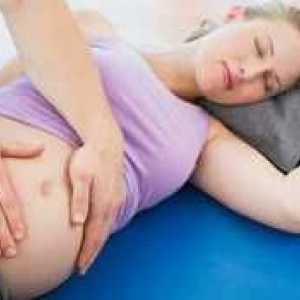 Partea stângă doare în timpul sarcinii