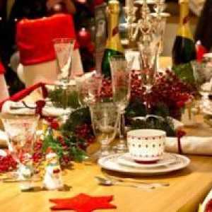 Idei pentru decorarea mesei de Anul Nou pentru sărbătorirea Anului Nou