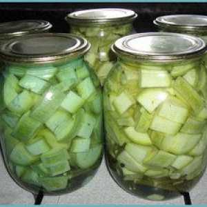 Zucchini pentru iarna ca ciupercile - retete pentru salate