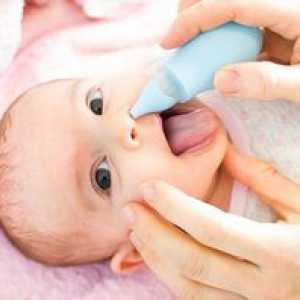 Cum și ce să curățați nasul unui nou-născut