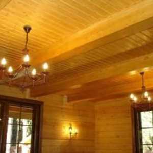 Cum să faci un tavan într-o casă de lemn cu mâinile tale?