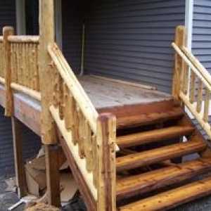 Cum de a construi un verandă din lemn cu mâinile tale