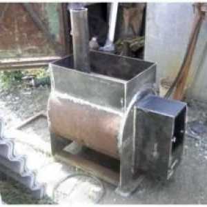 Cum de a construi un cuptor pentru o baie de metal cu propriile mâini?