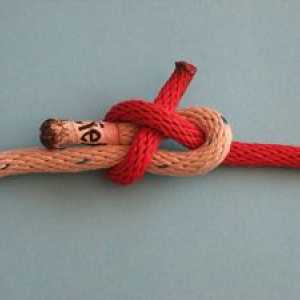 Cum să tricot un nod înnodat și un cârlig pe o frânghie