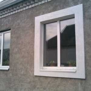 Cum să decorați pantele ferestrelor din exterior