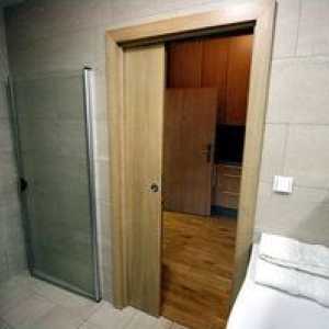Care ușă pentru a pune în baie sau toaletă: fotografie