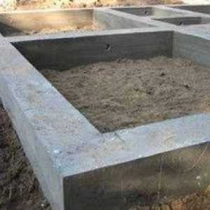 Gradul de beton necesar pentru fundația panglicii unei case particulare