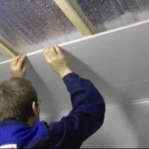 Finisarea plafonului cu panouri din plastic cu propriile mâini