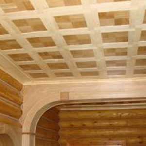 Finalizarea tavanului într-o casă din lemn cu propriile mâini