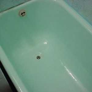 Emaila deteriorată în baie: recomandări pentru restaurare