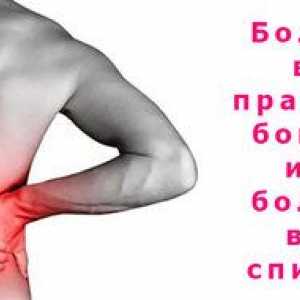 Cauze de durere în partea din spate și laterală a părții drepte