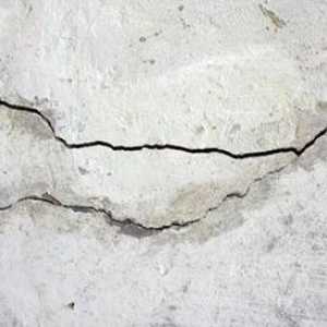 Cauzele fisurilor din beton