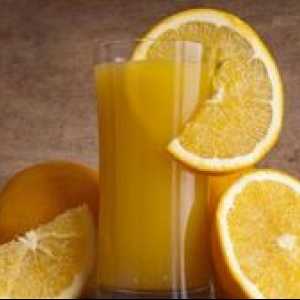 Prepararea sucului de portocale la domiciliu