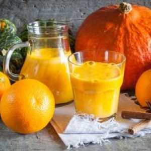 Retete pentru recoltarea sucului de dovleac cu portocala pentru iarna