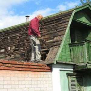 Reparați acoperișul unei case private cu propriile mâini