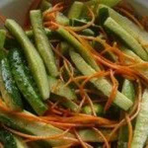 Salata de castraveți în coreeană: rețete delicioase
