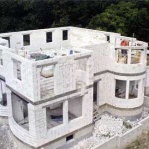 Construirea unei case din beton gazos