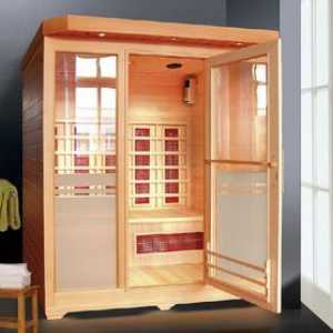 Saună confortabilă în apartament: fotografii de mini-cabine exclusive